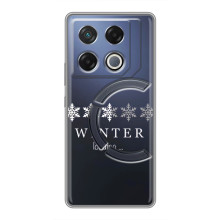 Зимні Чохли для ДжіТі 20 Про - прозорий фон (Winter loading)