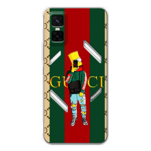 Брендновые Чехлы для Infinix GT 30 Pro - (PREMIUMPrint) (Барт ГУЧЧИ)