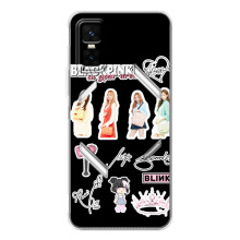 Чохли з картинкою для Infinix GT 30 Pro – Арт блекпінг