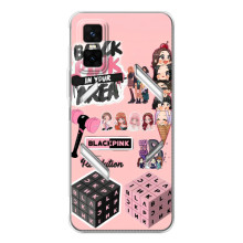 Чохли з картинкою для Infinix GT 30 Pro – BLACK PINK колаж
