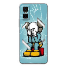 Чехлы для Infinix GT 30 Pro - Bearbrick Louis Vuitton (PREMIUMPrint) (Плач Bearbrick)