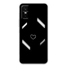 Чехлы для любимой на ДжіТі 30 Про (VPrint) – Маленьке сердечко