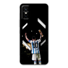 Чохли Лео Мессі Аргентина для Infinix GT 30 Pro (Лео Чемпіон)