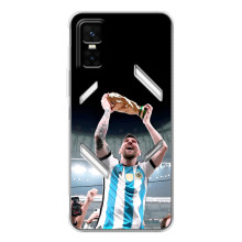 Чохли Лео Мессі Аргентина для Infinix GT 30 Pro (Щасливий Мессі)