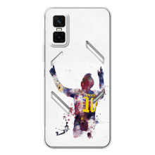 Чехлы Месси для Infinix GT 30 Pro (AlphaPrint) (Messi Barca)