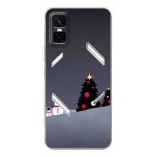 Чохли на Новий Рік Infinix GT 30 Pro (Сніговички)