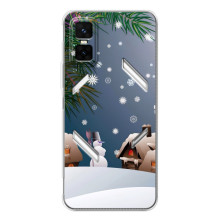 Чохли на Новий Рік Infinix GT 30 Pro (Зима)