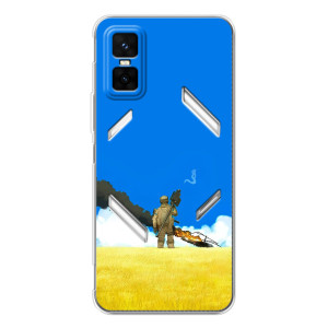 Чехлы на военную тематику для Infinix GT 30 Pro – Попадание