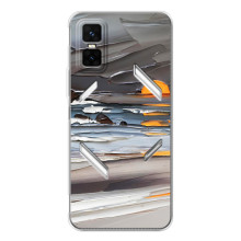 Чехол с картинкой (Стильные) для ДжиТи 30 Про - (AlphaPrint) (Пастель)