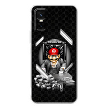 Чехлы с крутыми принтами для Infinix GT 30 Pro - (PREMIUMPrint) (Супер Марио)