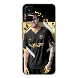 Силіконовий Чохол для Infinix GT 30 Pro – Gold Neymar