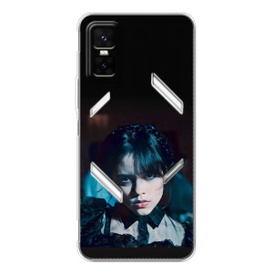 Чехлы с принтом Уэнсдей на Infinix GT 30 Pro – Танец Уэнсдей