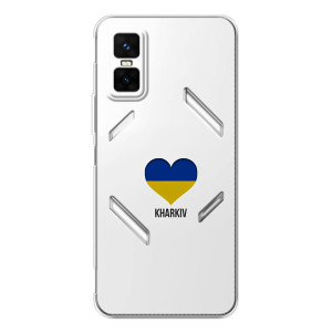 Чехлы силиконовые (Город Харьков) на ГТ 30 Про – Kharkiv
