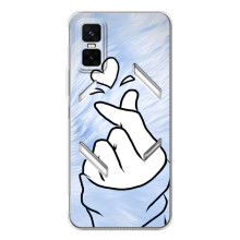 Чехлы (Знак сердечка) на Infinix GT 30 Pro (Сердечка знак)