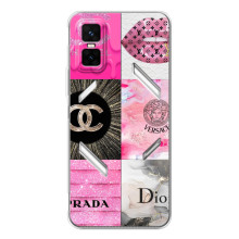 Чохол (Dior, Prada, YSL, Chanel) для Infinix GT 30 Pro (Модніца)