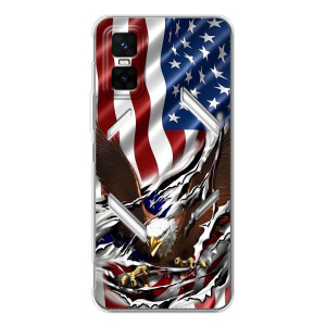 Чехол Флаг USA для Infinix GT 30 Pro – Флаг USA