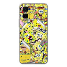 Чохол Губка Боб для ДжіТі 30 Про (Емоції Спан Боба)