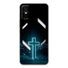 Християнські Чохли для Infinix GT 30 Pro (AlphaPrint) – Хрест і місто