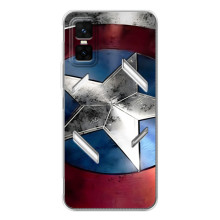 Чохол МАРВЕЛ для ДжіТі 30 Про (AlphaPrint) – Щит Капітана Америки