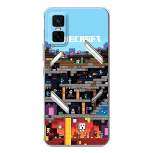Чехол Майнкрафт на Infinix GT 30 Pro (AlphaPrint) Minecraft