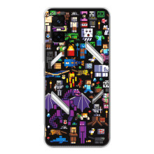 Чохол майнкрафт для Infinix GT 30 Pro (Усі персонажі)