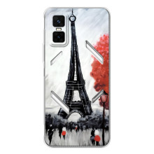 Чохол Ейфелева Вежа Infinix GT 30 Pro - (AlphaPrint) – Вежа в Парижі