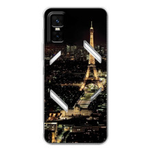 Чохол Ейфелева Вежа Infinix GT 30 Pro - (AlphaPrint) – Нічний Париж