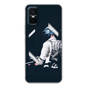 Силиконовый чехол с картинкой "Герой Pubg" на Infinix GT 30 Pro – В экиперовке