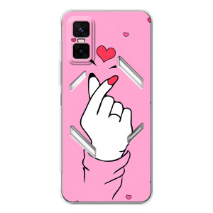 Чохол з принтом для Infinix GT 30 Pro (AlphaPrint - Знак сердечка)