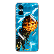 Чохол з зображенням смачної їжі для Infinix GT 30 Pro – Ананас