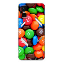 Чохол з зображенням смачної їжі для Infinix GT 30 Pro – Різнокольорові M&M'S