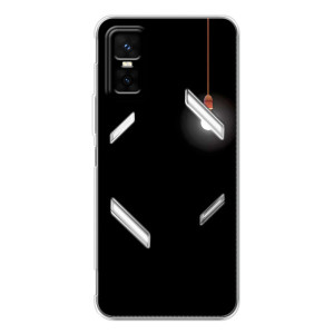 Чохол з картинками на чорному фоні для Infinix GT 30 Pro – Лампочка