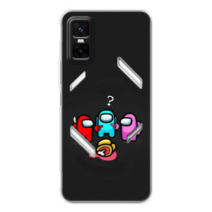 Чехол Амонг Ас для Infinix GT 30 Pro (AlphaPrint)