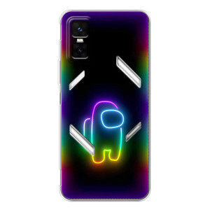 Чехол Амонг Ас для Infinix GT 30 Pro (AlphaPrint)