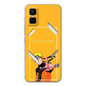 Чехлы с принтом Наруто на Infinix GT 30 Pro – Даттебаё