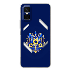 Чехол с картинкой (Патриотический ГЕРБ) на Infinix GT 30 Pro (герб)