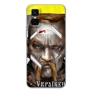 Чехол с картинкой (Патриотический КОЗАК) на Infinix GT 30 Pro – Одноглазый Козак