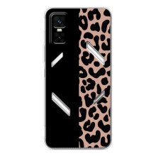 Чохол з леопардовим принтом на Infinix GT 30 Pro (Леопардовий фон)