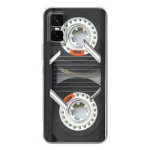 Чохол з Прикольним Принтом на Infinix GT 30 Pro – Касета магнітофону