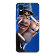 Чехол с принтом Душа на Infinix GT 30 Pro (Джо и кот)