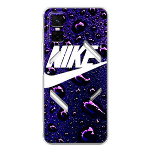 Чехол для Infinix GT 30 Pro - с принтом Найк (AlphaPrint)