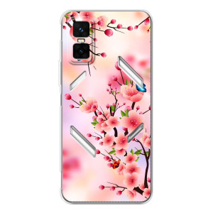 Чохол з картинкою Сакури на Infinix GT 30 Pro – Метелики на сакурі