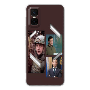 Чохол для Infinix GT 30 Pro (AlphaPrint - с принтом Зеленського)