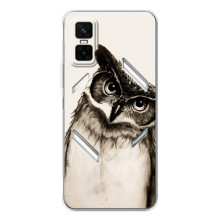 Чохол з пташками на Infinix GT 30 Pro (VPrint) – Сова