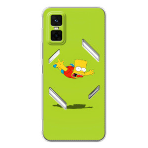 Чехол с Симпсонами для Infinix GT 30 Pro (VPrint)