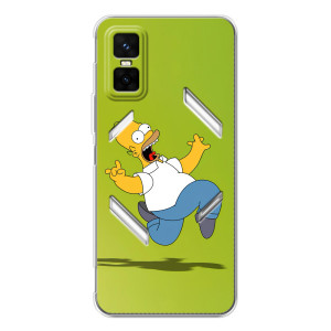 Чехол с Симпсонами для Infinix GT 30 Pro (VPrint)