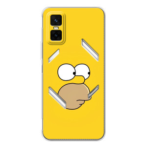 Чехол с Симпсонами для Infinix GT 30 Pro (VPrint)