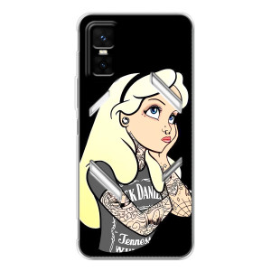 Чехол Стильные девушки на Infinix GT 30 Pro – Девушка обиделась