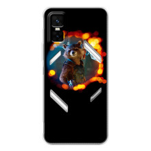 Чехол Супергерои Марвел на ГТ 30 Про – Енот Ракета