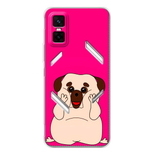 Чохол (ТПУ) Милі песики для Infinix GT 30 Pro (Веселий Мопсік)